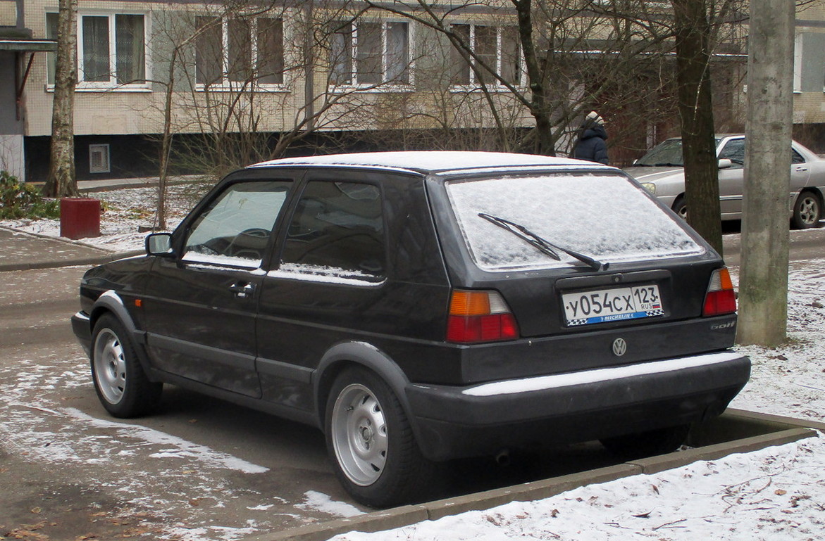 Краснодарский край, № У 054 СХ 123 — Volkswagen Golf (Typ 19) '83-92