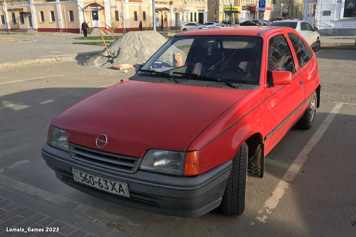 Харьковская область, № 560-63 ХА — Opel Kadett (E) '84-95