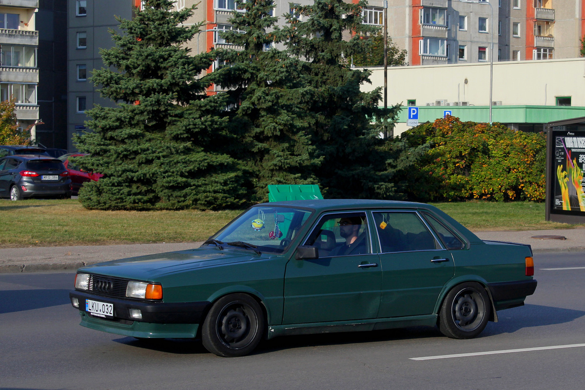 Литва, № LKU 032 — Audi 80 (B2) '78-86