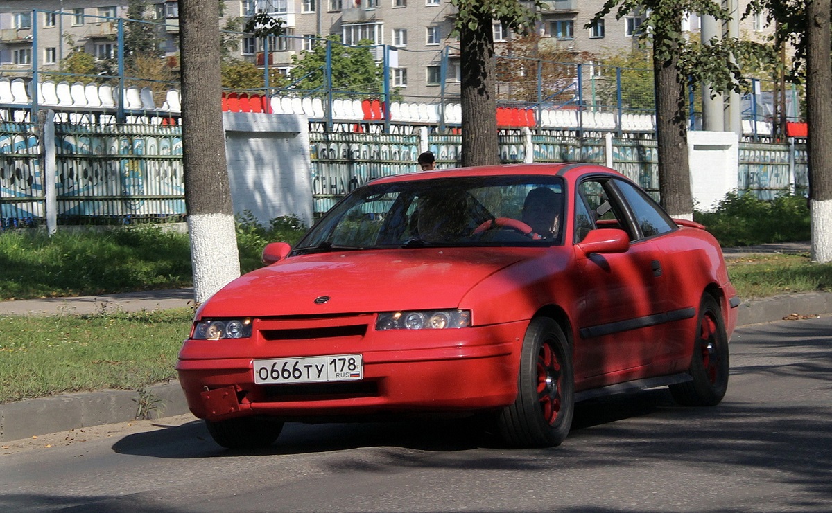 Псковская область, № О 666 ТУ 178 — Opel Calibra '89–97