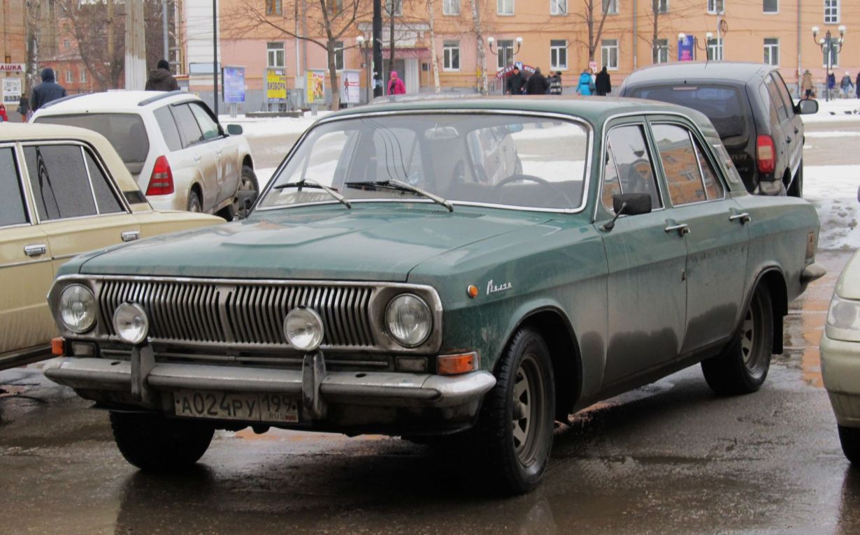 Москва, № А 024 РУ 199 — ГАЗ-24 Волга '68-86