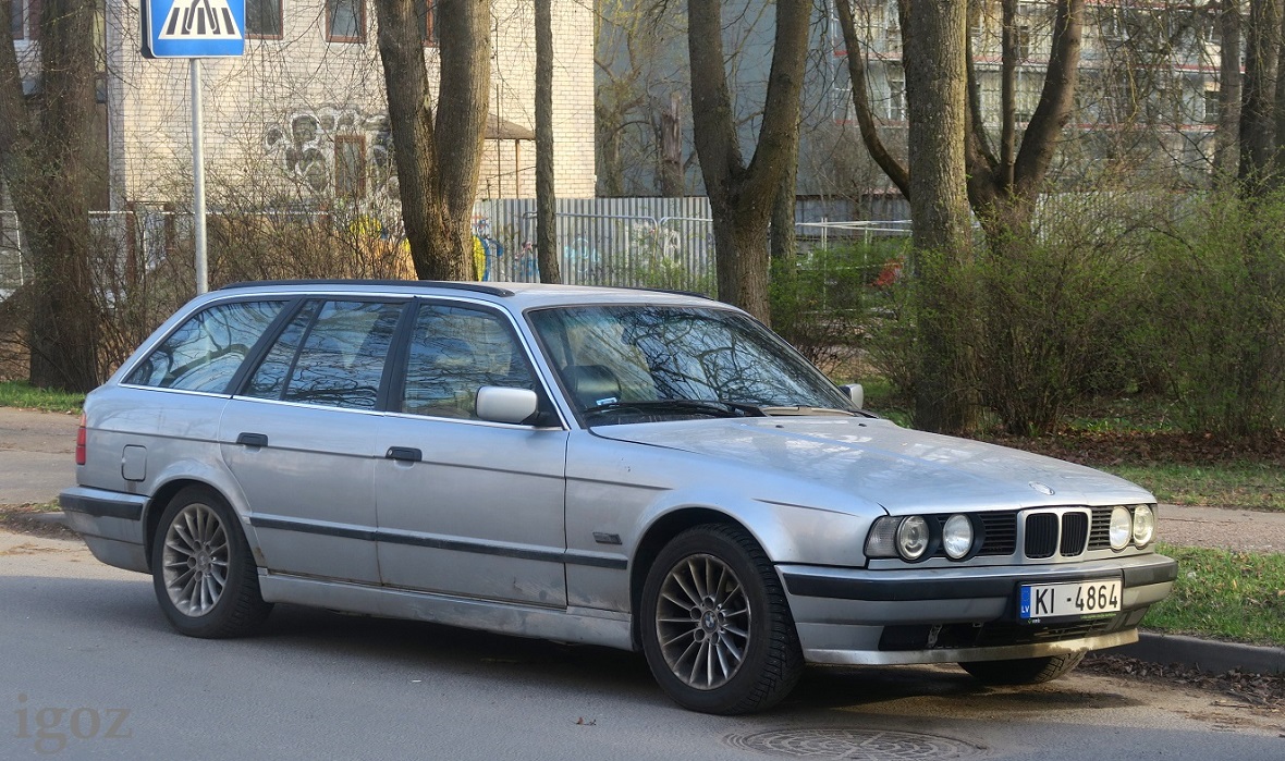 Латвия, № KI-4864 — BMW 5 Series (E34) '87-96