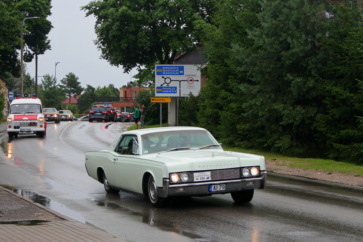 Латвия, № AI-79 — Lincoln Continental (4G) '61-69; Литва — Nesenstanti klasika 2022