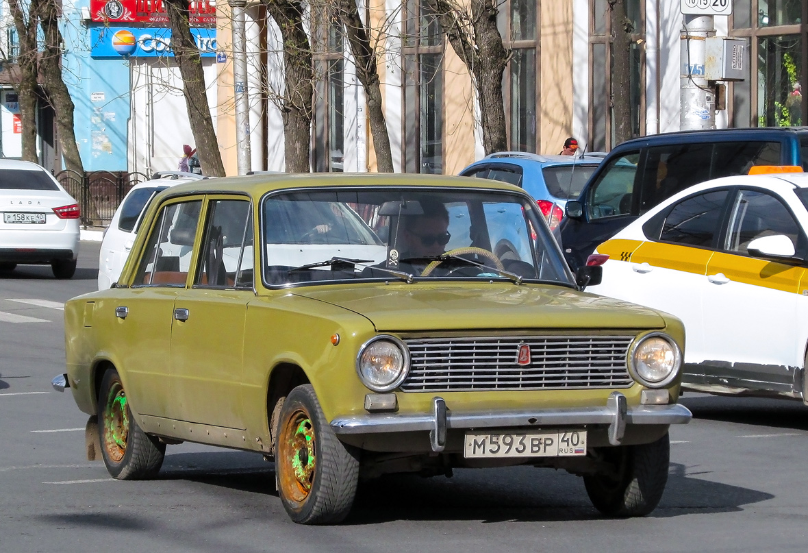 Калужская область, № М 593 ВР 40 — ВАЗ-2101 '70-83