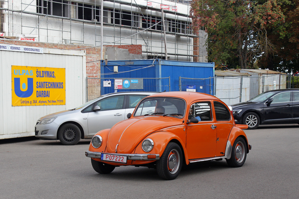 Литва, № P07222 — Volkswagen Käfer (общая модель); Литва — Retro mugė 2022 ruduo