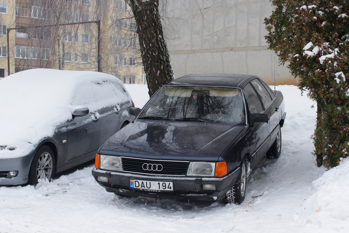 Литва, № DAU 194 — Audi 100 (C3) '82-91