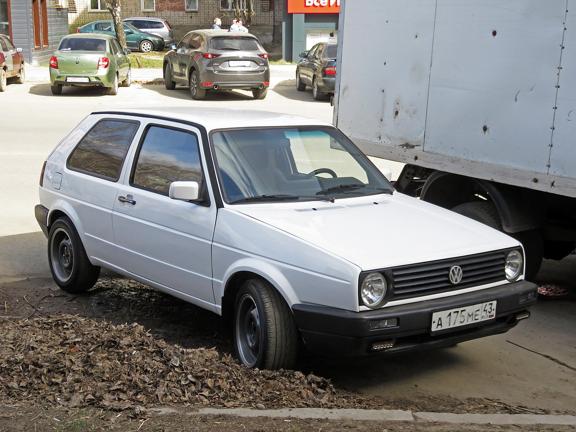 Кировская область, № А 175 МЕ 43 — Volkswagen Golf (Typ 19) '83-92