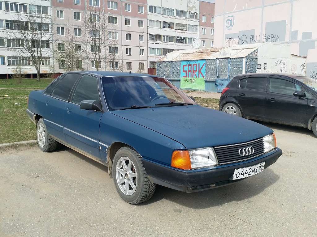Тверская область, № О 442 МХ 69 — Audi 100 (C3) '82-91