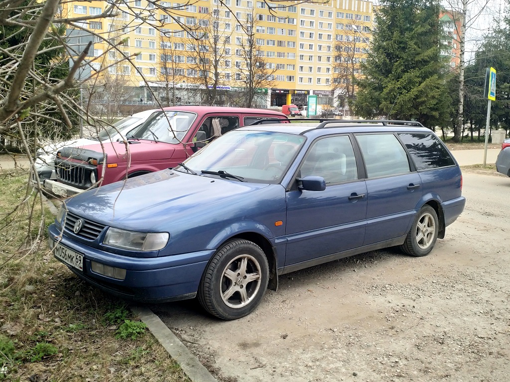 Тверская область, № М 056 МК 69 — Volkswagen Passat (B4) '93-97