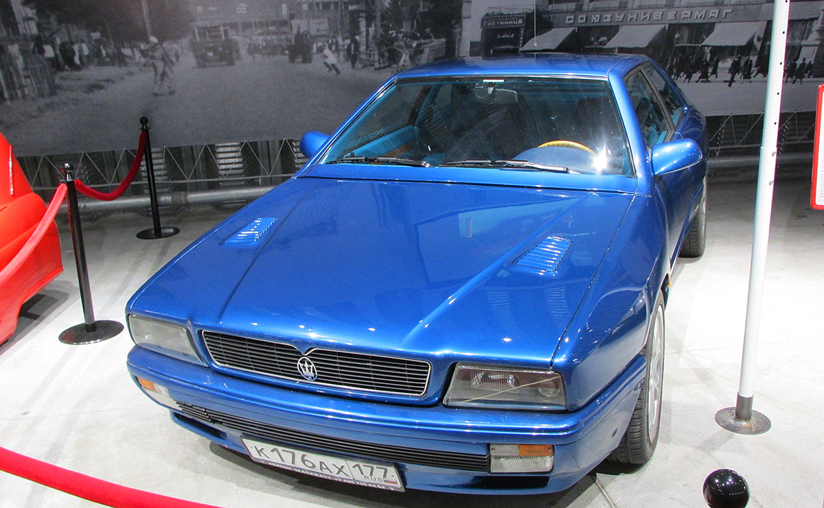 Новосибирская область, № К 176 АХ 177 — Maserati Ghibli (AM336) '92-98; Москва — Вне региона