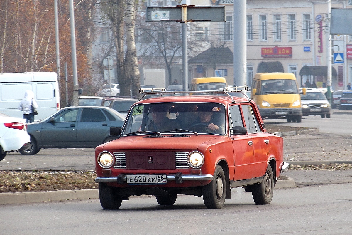 Тамбовская область, № Е 628 КМ 68 — ВАЗ-2101 '70-83