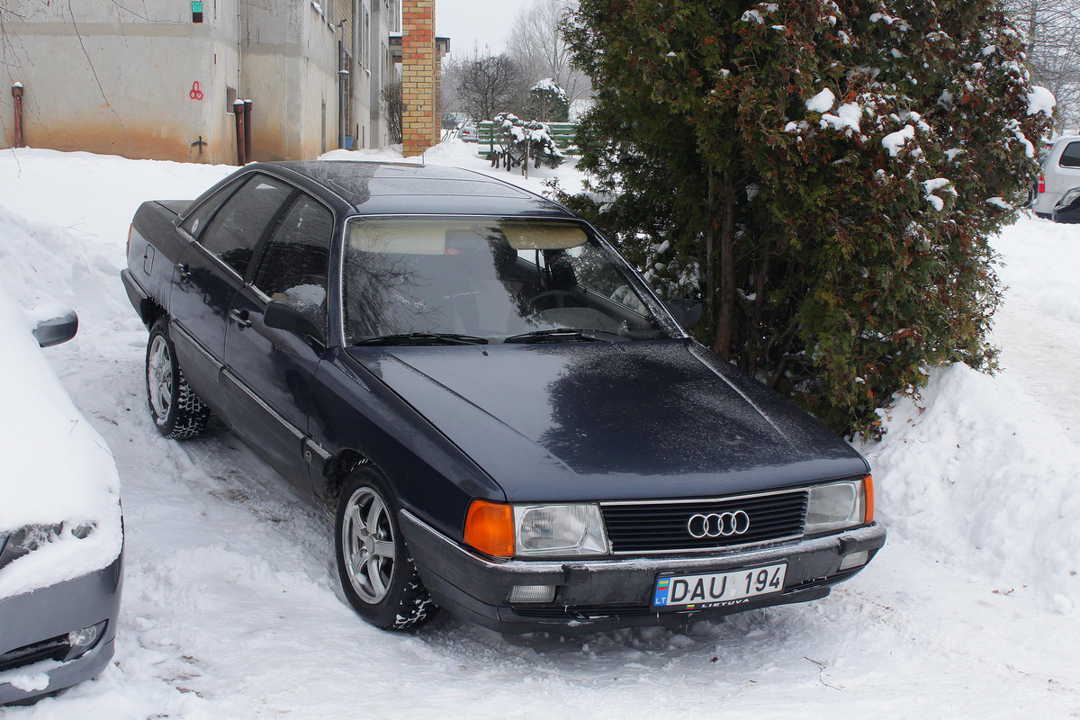Литва, № DAU 194 — Audi 100 (C3) '82-91
