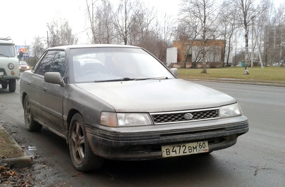 Псковская область, № В 472 ВМ 60 — Subaru Legacy '89-93