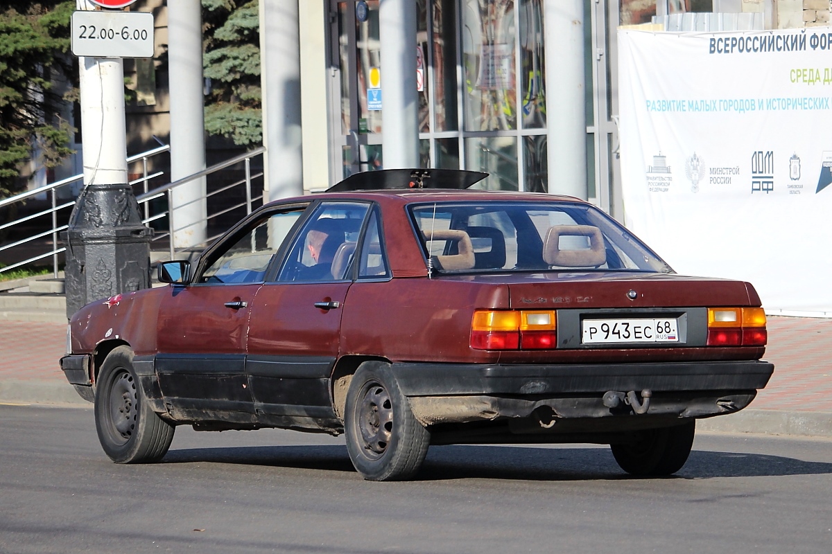 Тамбовская область, № Р 943 ЕС 68 — Audi 100 (C3) '82-91