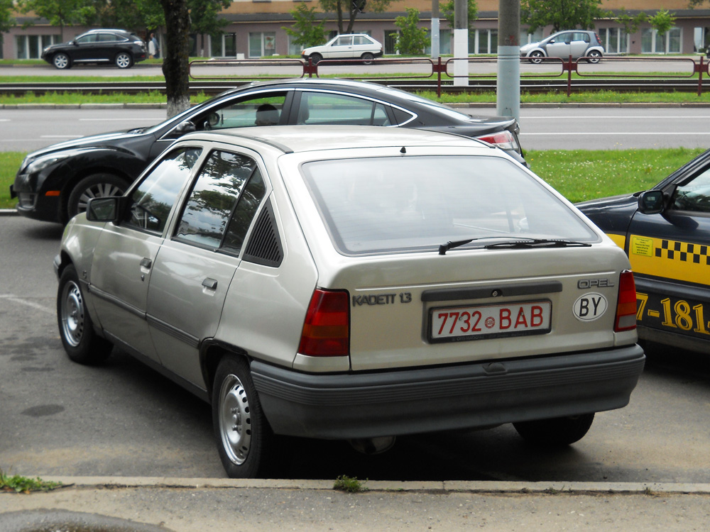 Витебская область, № 7732 ВАВ — Opel Kadett (E) '84-95