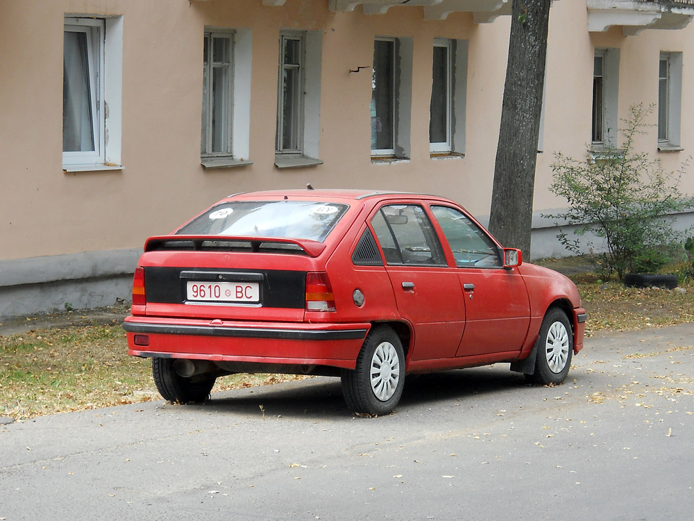 Витебская область, № 9610 ВС — Opel Kadett (E) '84-95