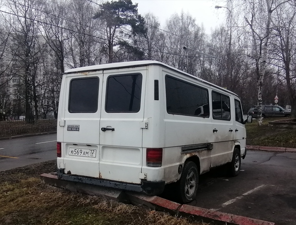 Москва, № К 569 АМ 77 — Mercedes-Benz MB100 '81-96