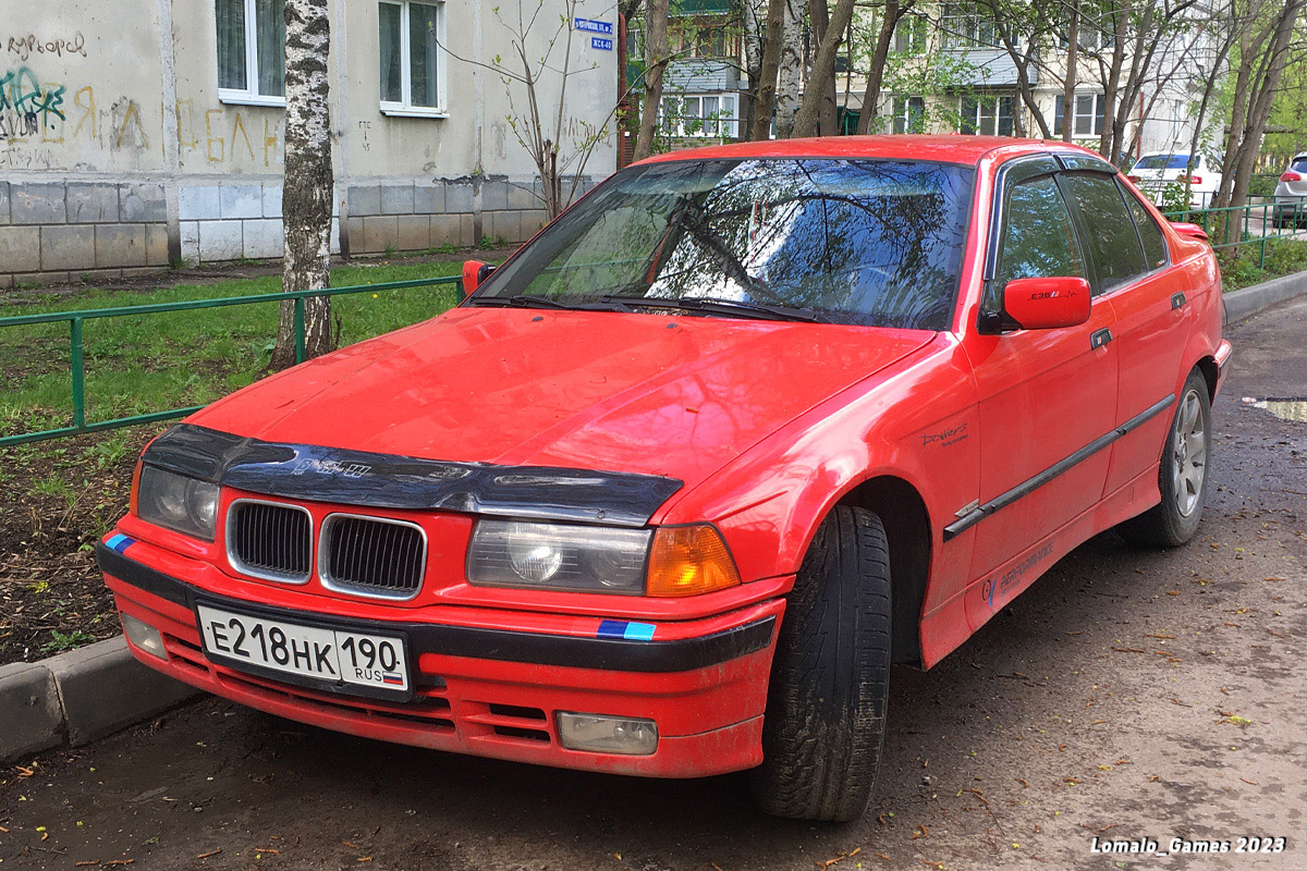 Тамбовская область, № Е 218 НК 190 — BMW 3 Series (E36) '90-00