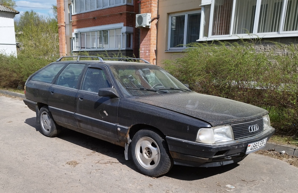 Витебская область, № 4663 ЕВ-2 — Audi 100 Avant (C3) '82-91