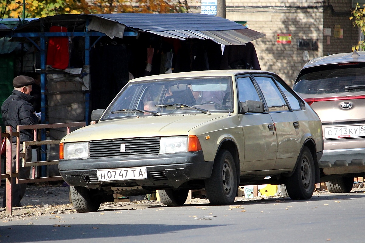 Тамбовская область, № Н 0747 ТА — Москвич-2141 '86-98