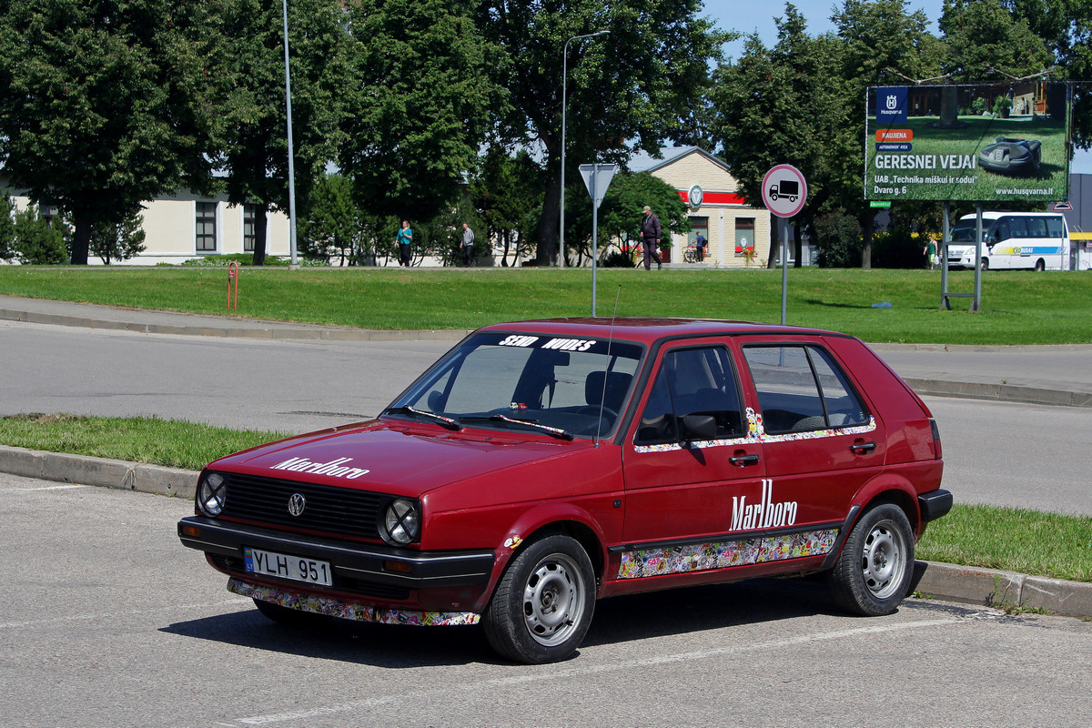 Литва, № YLH 951 — Volkswagen Golf (Typ 19) '83-92