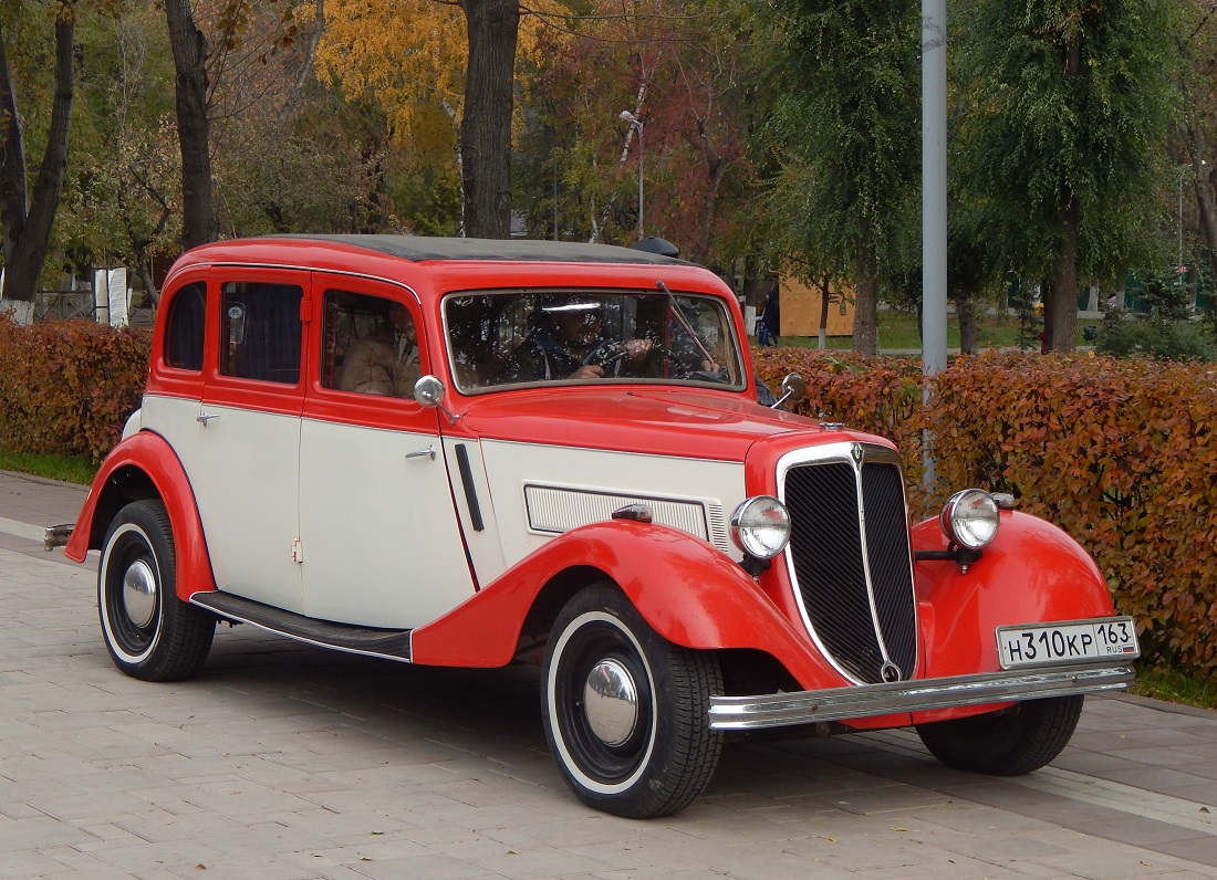 Самарская область, № Н 310 КР 163 — Wanderer W22 '33-35; Самарская область — Выставка ретро-автомобилей 29 октября 2016 г.
