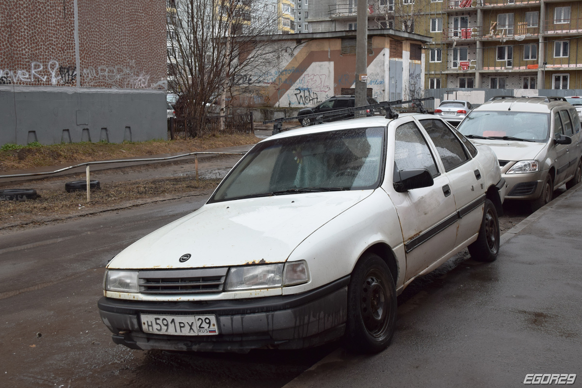 Архангельская область, № Н 591 РХ 29 — Opel Vectra (A) '88-95