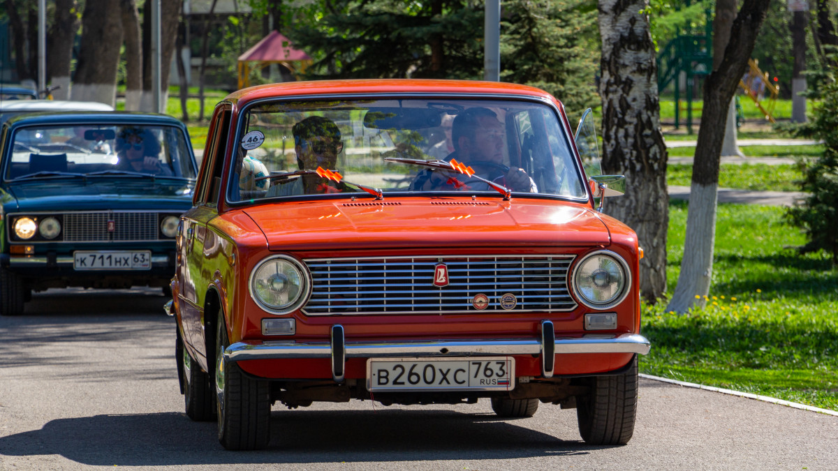 Самарская область, № В 260 ХС 763 — ВАЗ-2101 '70-83; Самарская область — Открытие ретро-сезона 29 апреля 2023 г.