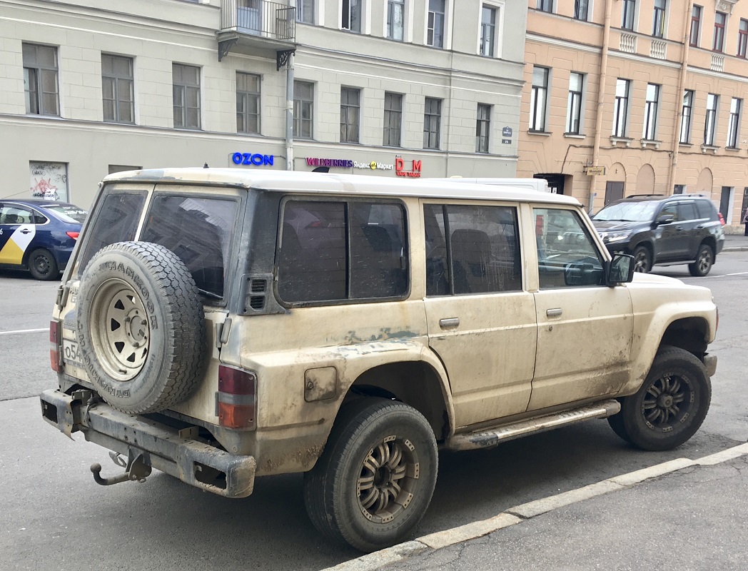 Санкт-Петербург, № О 541 ЕВ 178 — Nissan Patrol/Safari  (Y60) '87-97