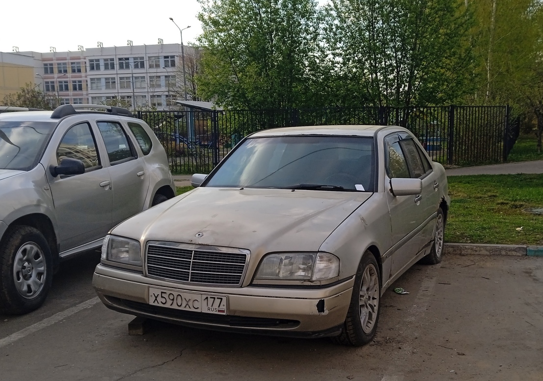 Москва, № Х 590 ХС 177 — Mercedes-Benz (W202) '93–00