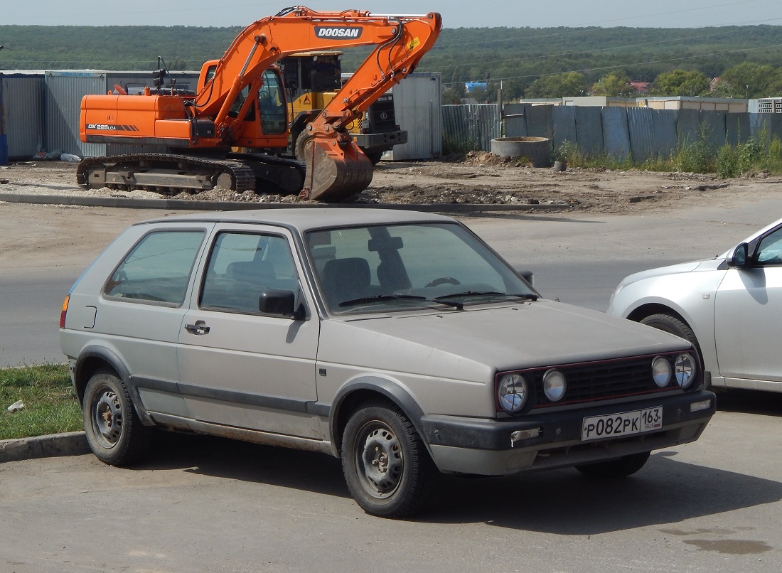 Самарская область, № Р 082 РК 163 — Volkswagen Golf (Typ 19) '83-92