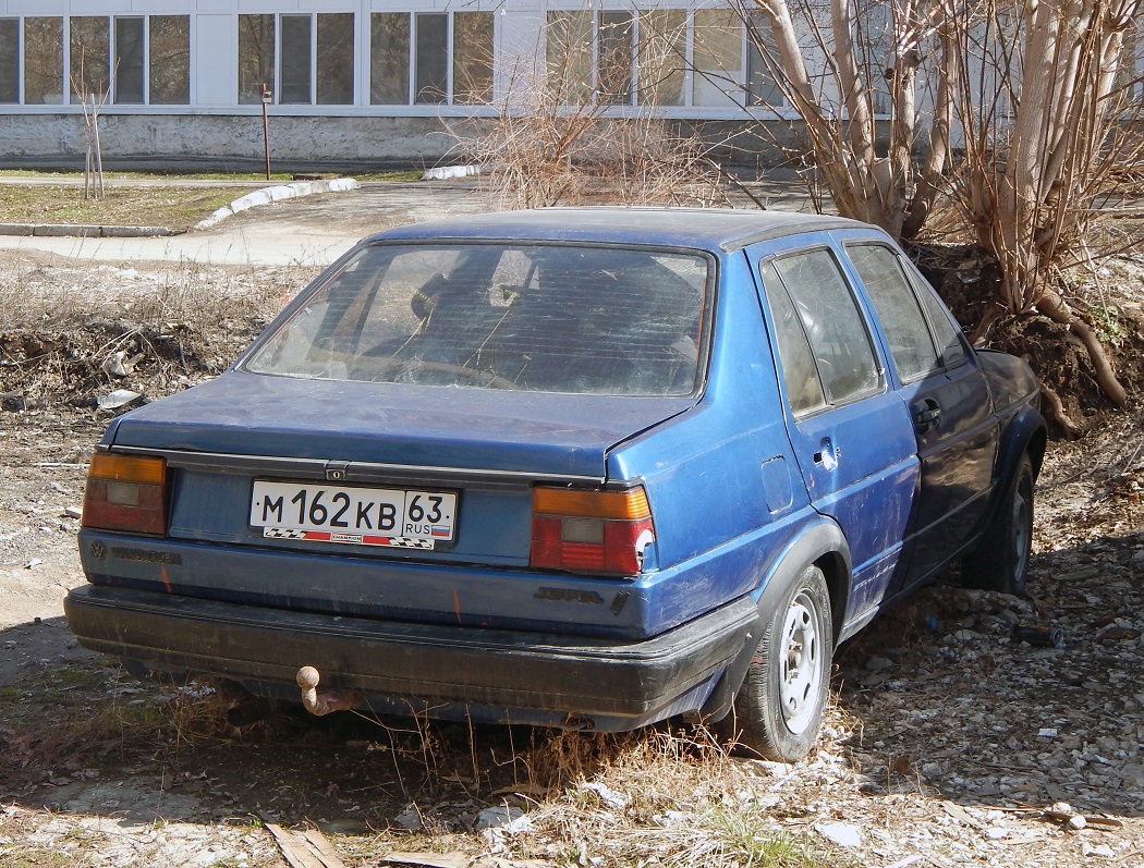 Самарская область, № М 162 КВ 63 — Volkswagen Jetta Mk2 (Typ 16) '84-92