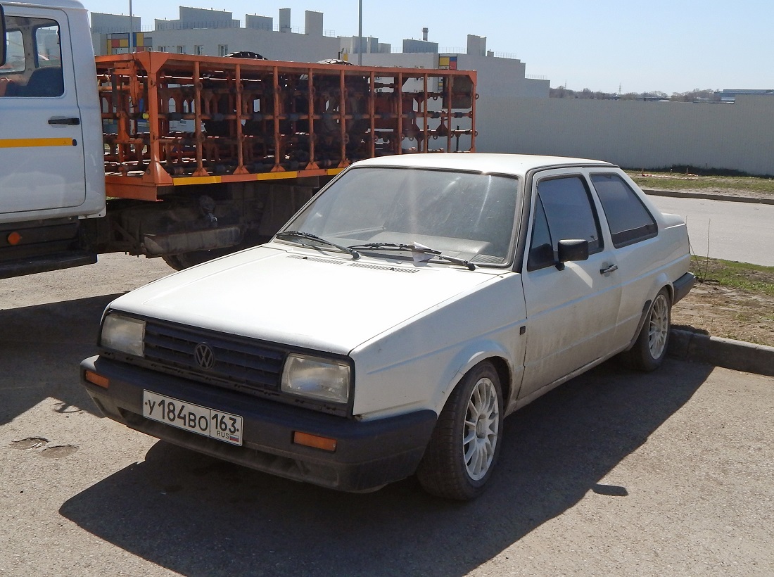 Самарская область, № У 184 ВО 163 — Volkswagen Jetta Mk2 (Typ 16) '84-92