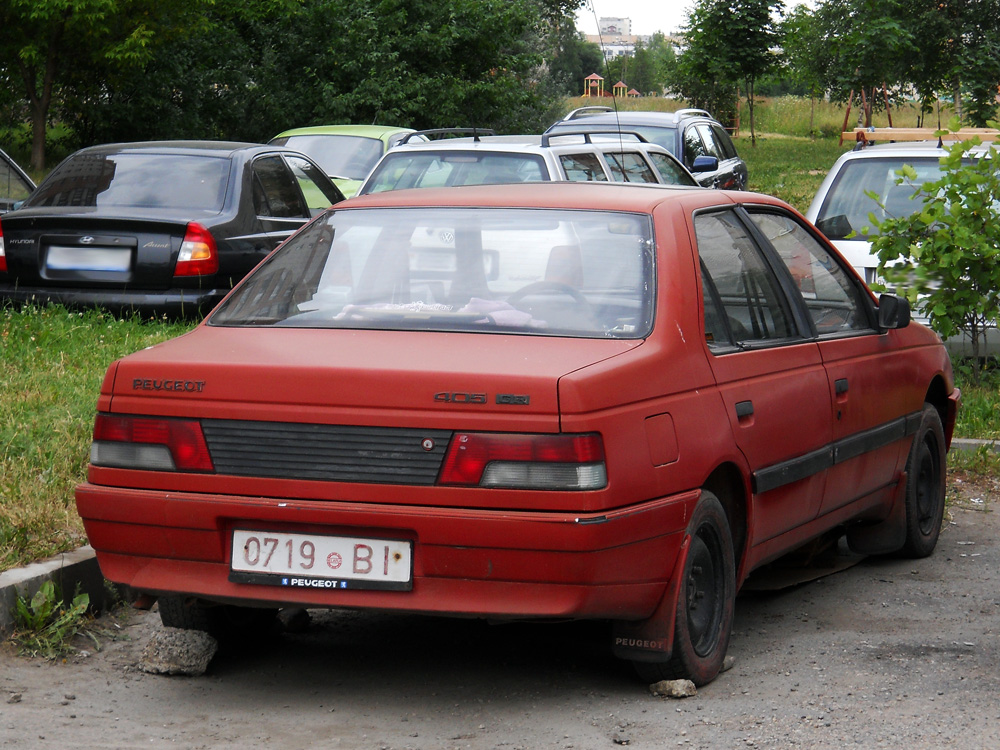 Витебская область, № 0719 ВІ — Peugeot 405 '87-93