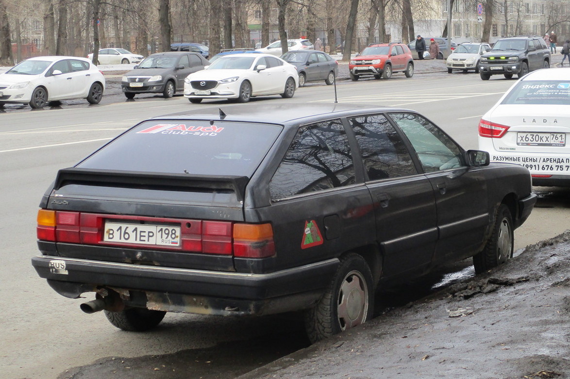 Санкт-Петербург, № В 161 ЕР 198 — Audi 100 (C3) '82-91