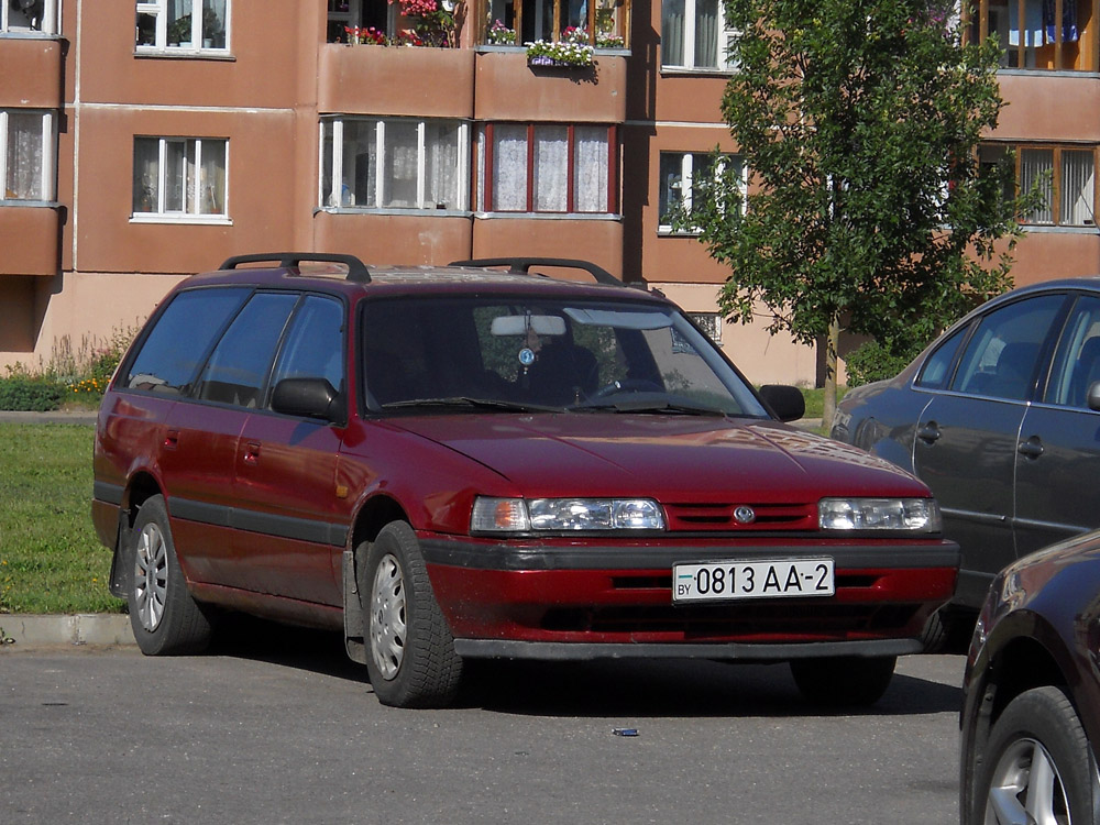 Витебская область, № 0813 АА-2 — Mazda 626/Capella (GD/GV) '87-92