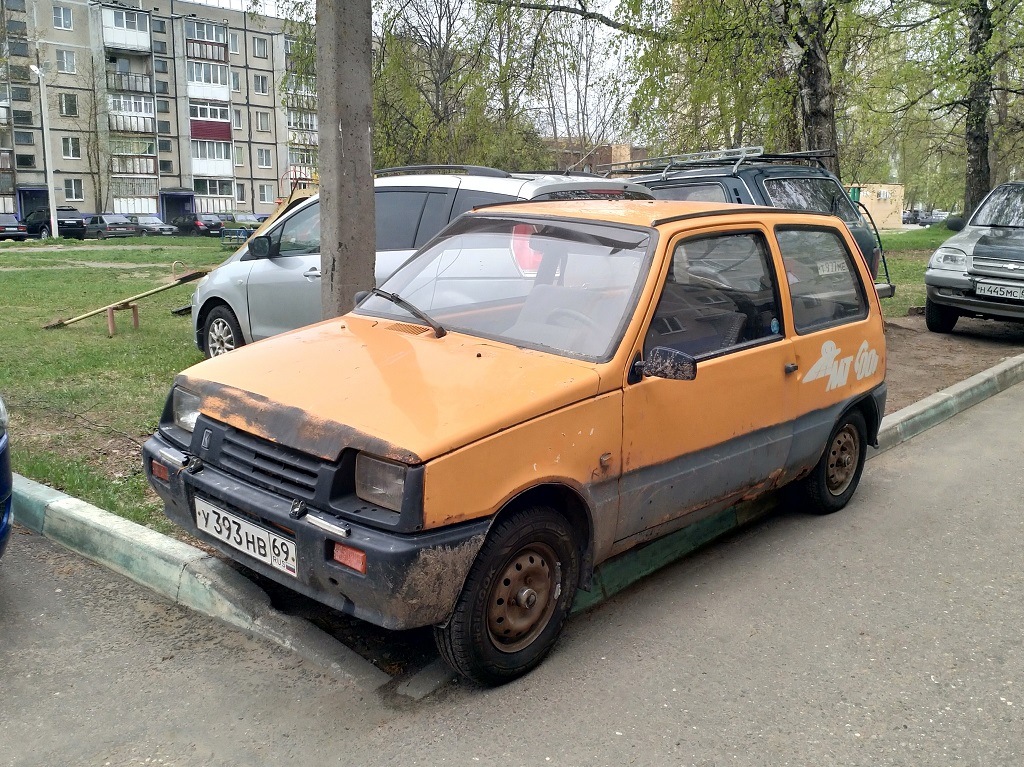 Тверская область, № У 393 НВ 69 — ВАЗ-1111 Oка (ЗМА) '88-06