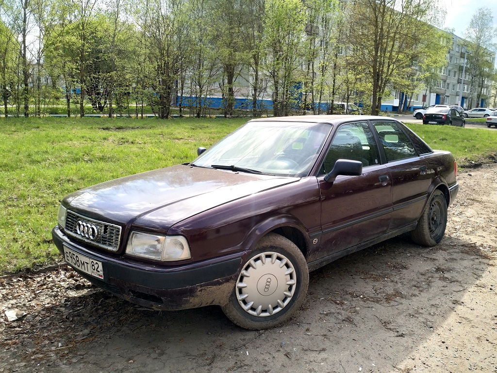 Тверская область, № Е 958 МТ 82 — Audi 80 (B4) '91-96