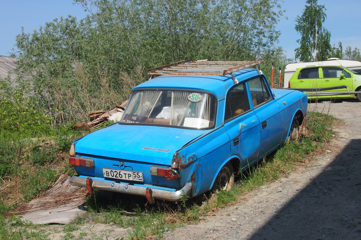 Омская область, № В 026 ТР 55 — Москвич-412ИЭ-028 (Иж) '82-97