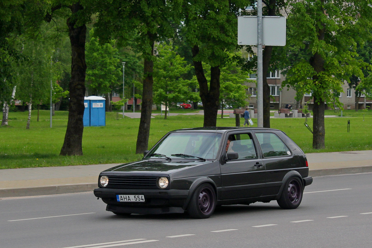 Литва, № AHA 554 — Volkswagen Golf (Typ 19) '83-92