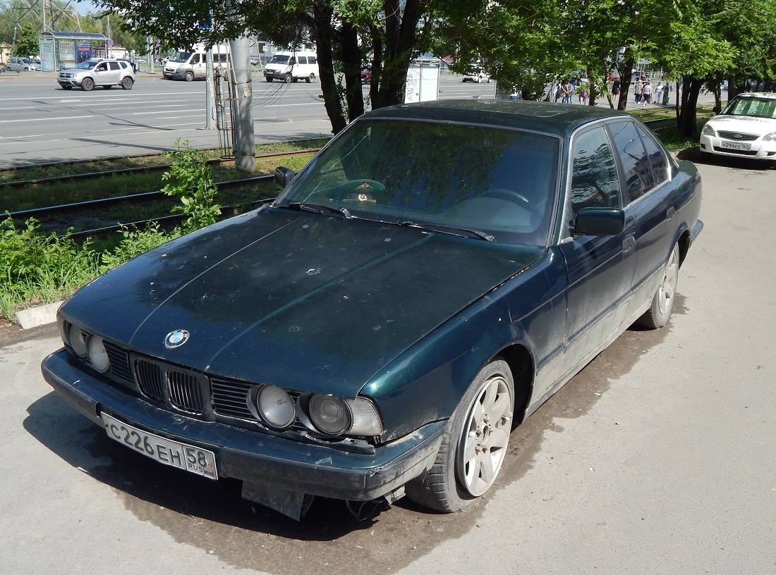 Пензенская область, № С 226 ЕН 58 — BMW 5 Series (E34) '87-96