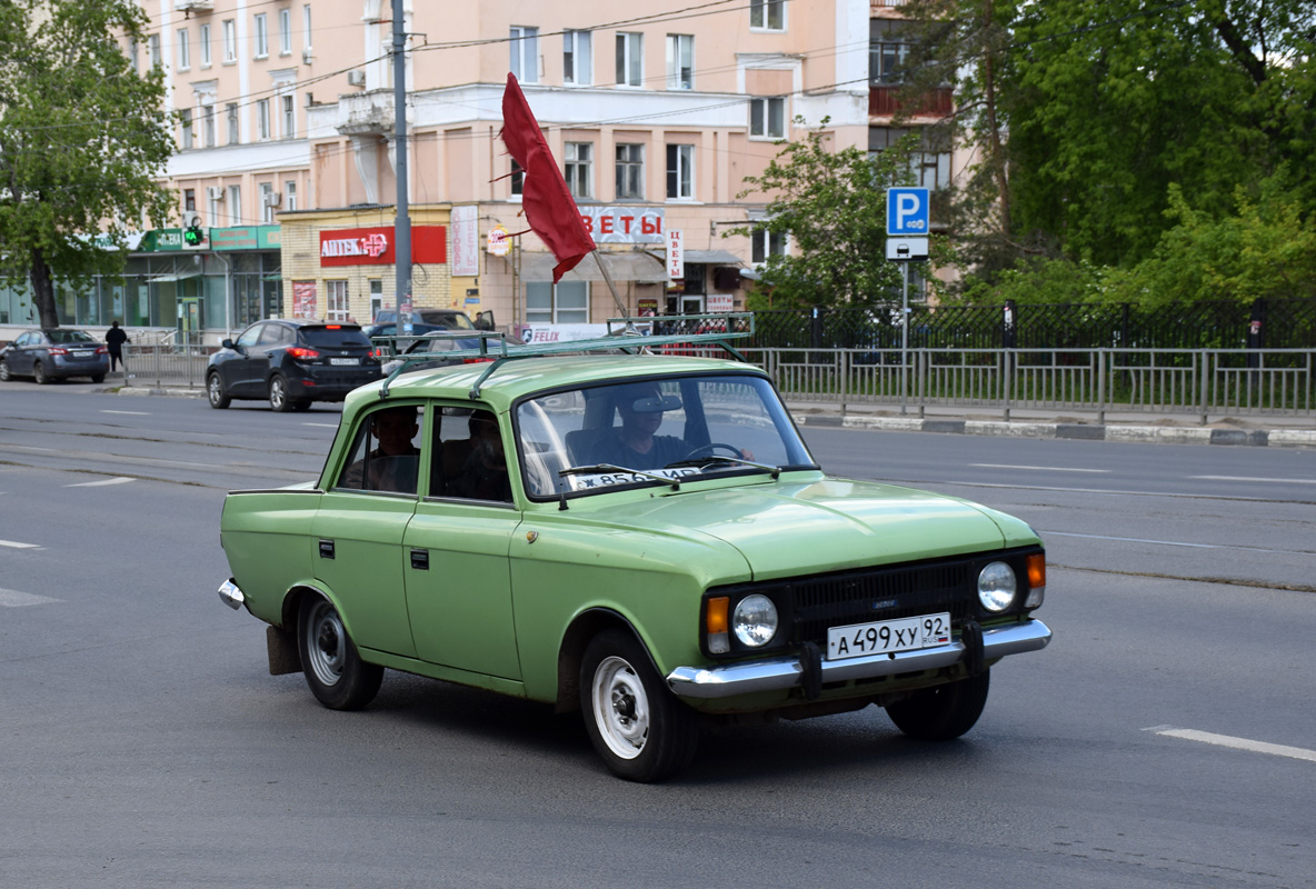 Нижегородская область, № А 499 ХУ 92 — Москвич-412ИЭ-028 (Иж) '82-97