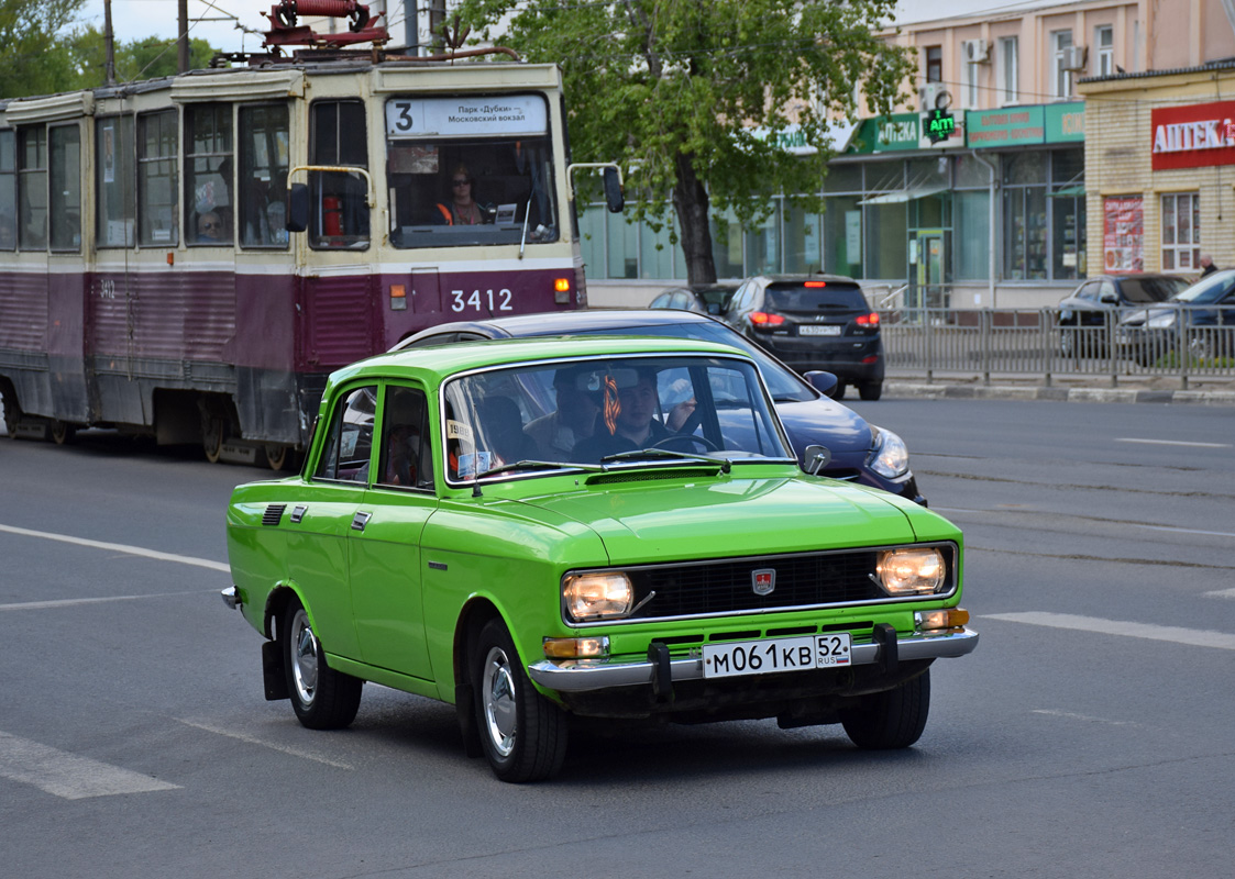 Нижегородская область, № М 061 КВ 52 — Москвич-2140 '76-88