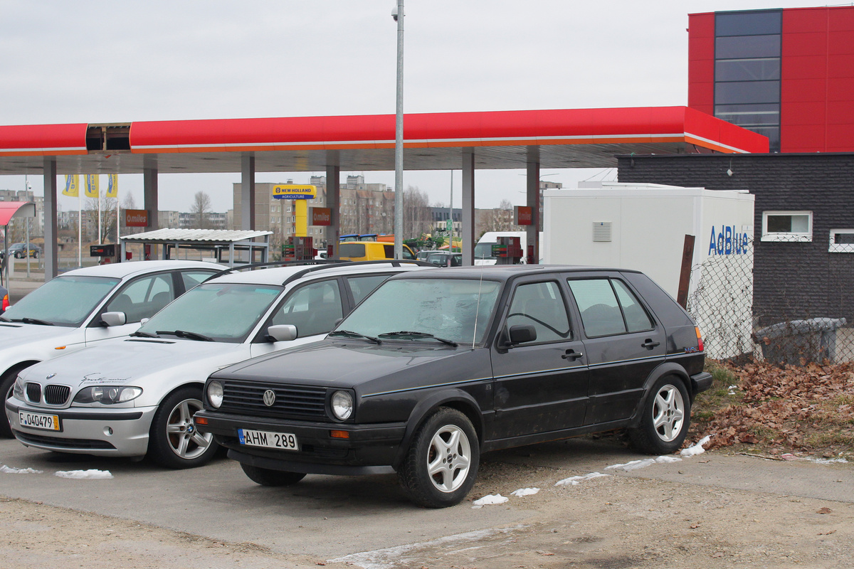 Литва, № AHM 289 — Volkswagen Golf (Typ 19) '83-92