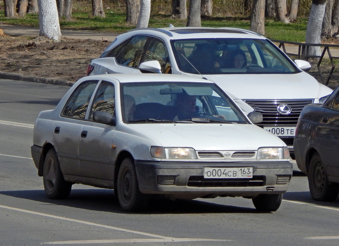 Самарская область, № О 004 СВ 163 — Nissan Sunny (B12) '85-90