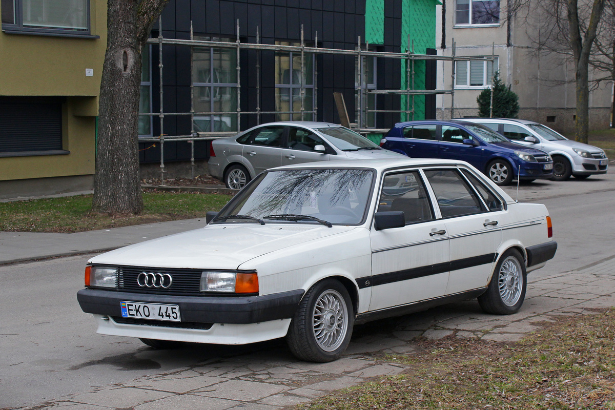 Литва, № EKO 445 — Audi 80 (B2) '78-86
