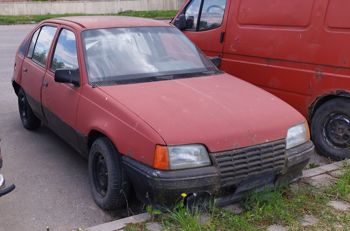 Витебская область, № (BY-2) Б/Н 0022 — Opel Kadett (E) '84-95