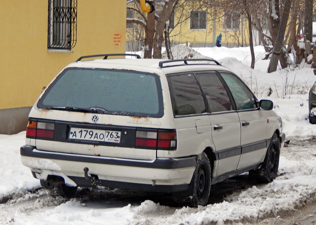 Самарская область, № А 179 АО 763 — Volkswagen Passat (B3) '88-93