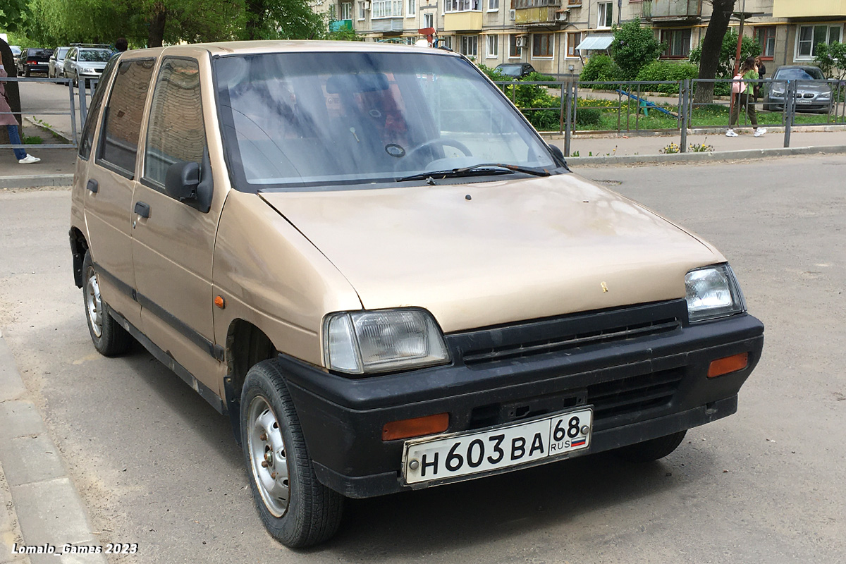 Тамбовская область, № Н 603 ВА 68 — Daewoo Tico '91-01