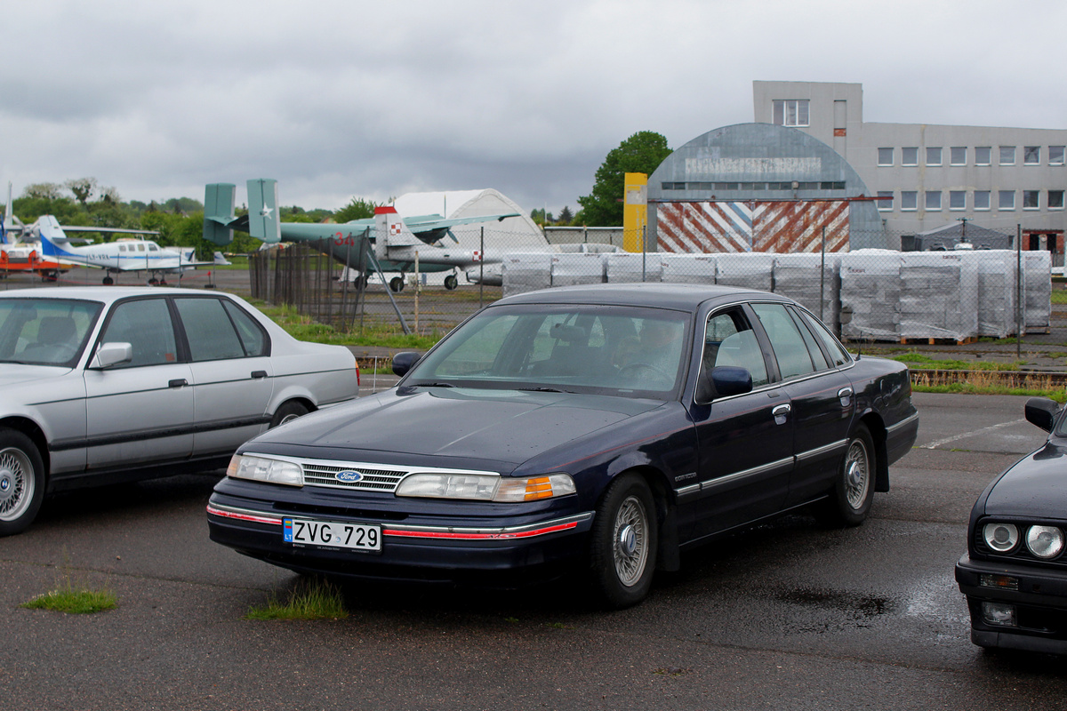 Литва, № ZVG 729 — Ford Crown Victoria '92-97; Литва — Retro mugė 2022